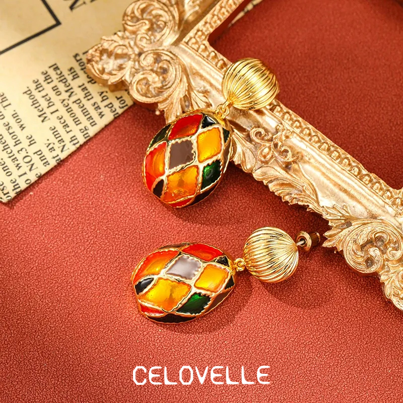 Thalia Bloom Enamel Stud Earrings product image 5