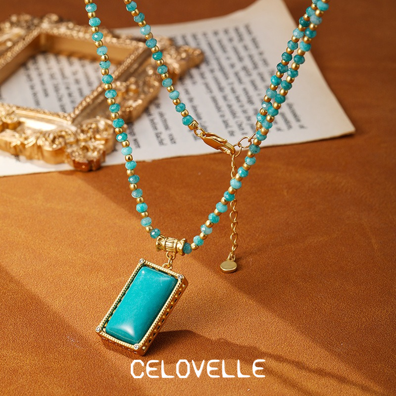 Aurelia Halo Geometric Pendant Necklace product image 3