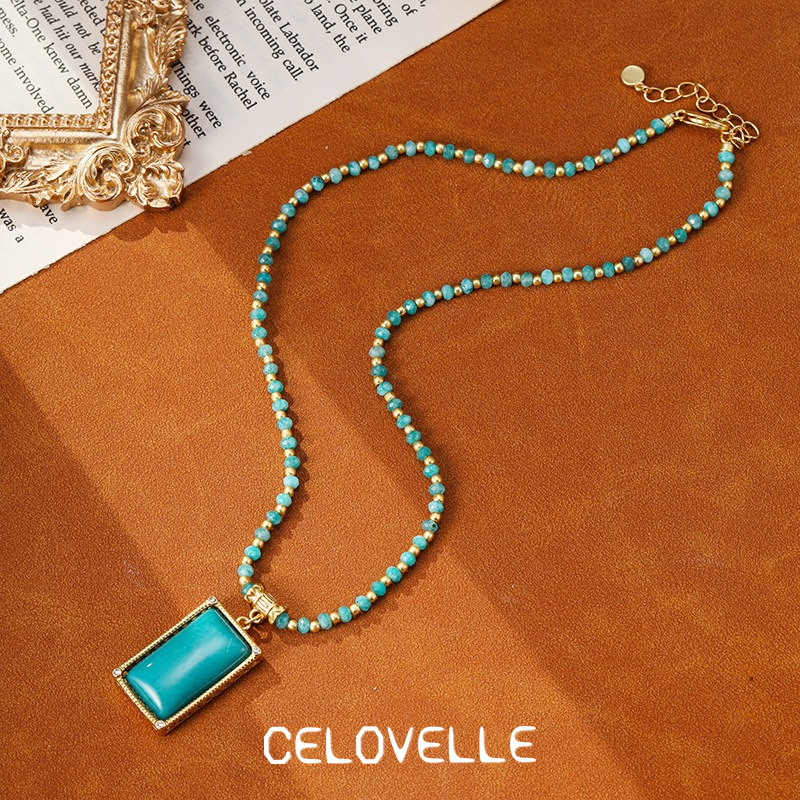 Aurelia Halo Geometric Pendant Necklace product image 4
