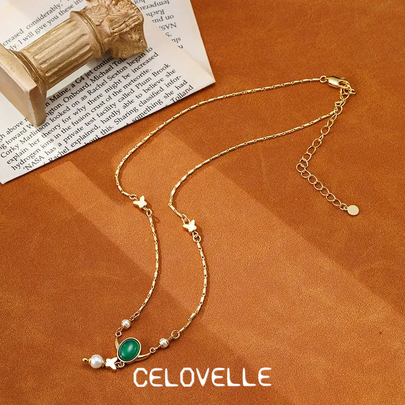 Valentina Reverie Pearl Butterfly Pendant Necklace product image 1