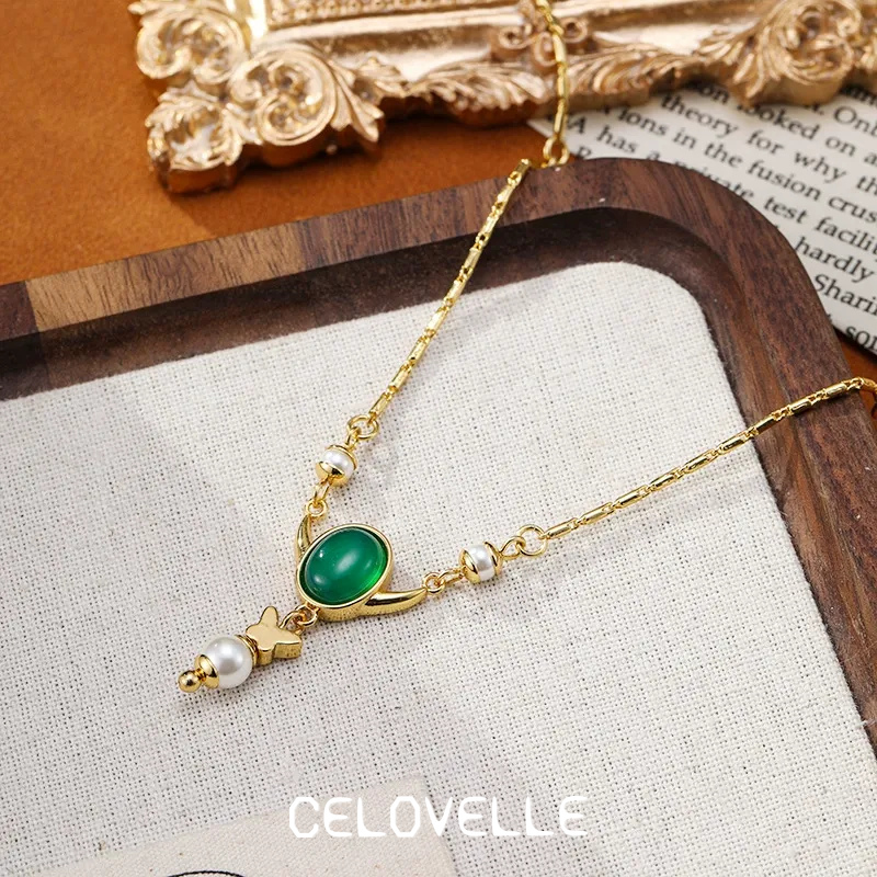Valentina Reverie Pearl Butterfly Pendant Necklace product image 3