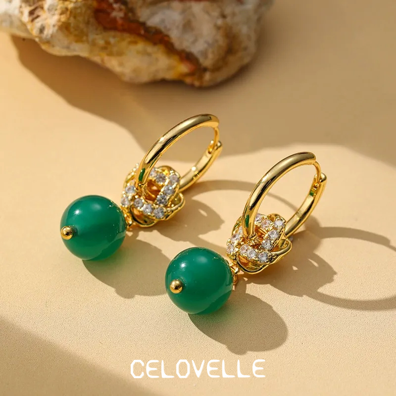 Isolde Halo Pearl Hoop Earrings product image 2
