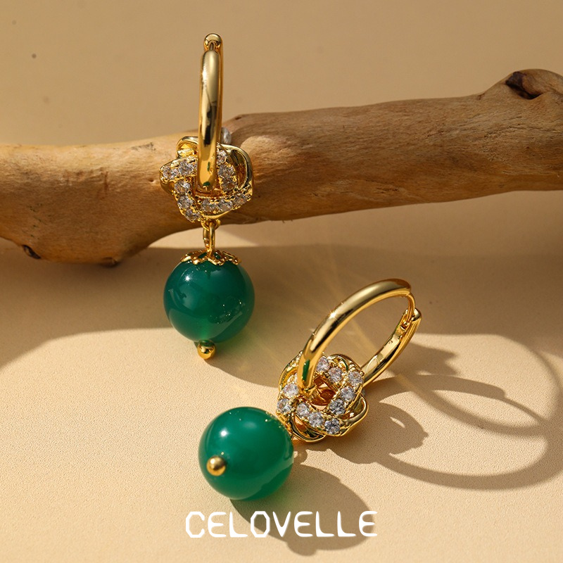 Isolde Halo Pearl Hoop Earrings product image 5