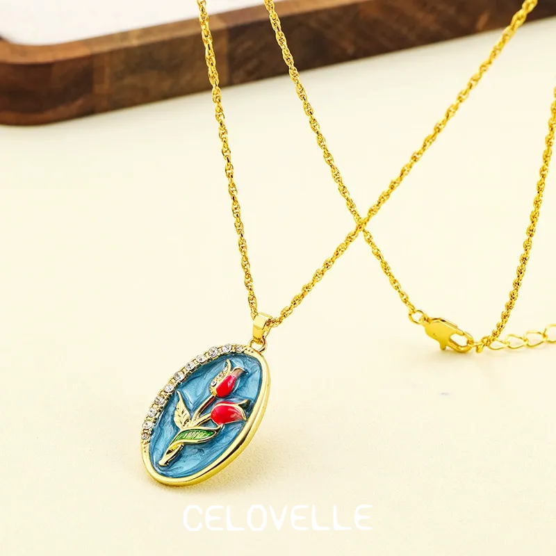Sabine Nocturne Cat-Eye Pendant Necklace product image 4