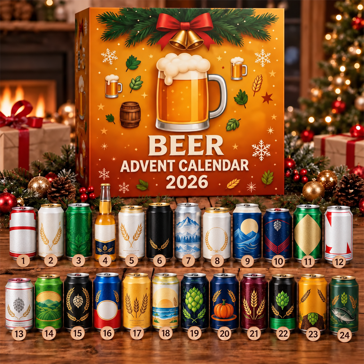A Festive Countdown for Beer Fans