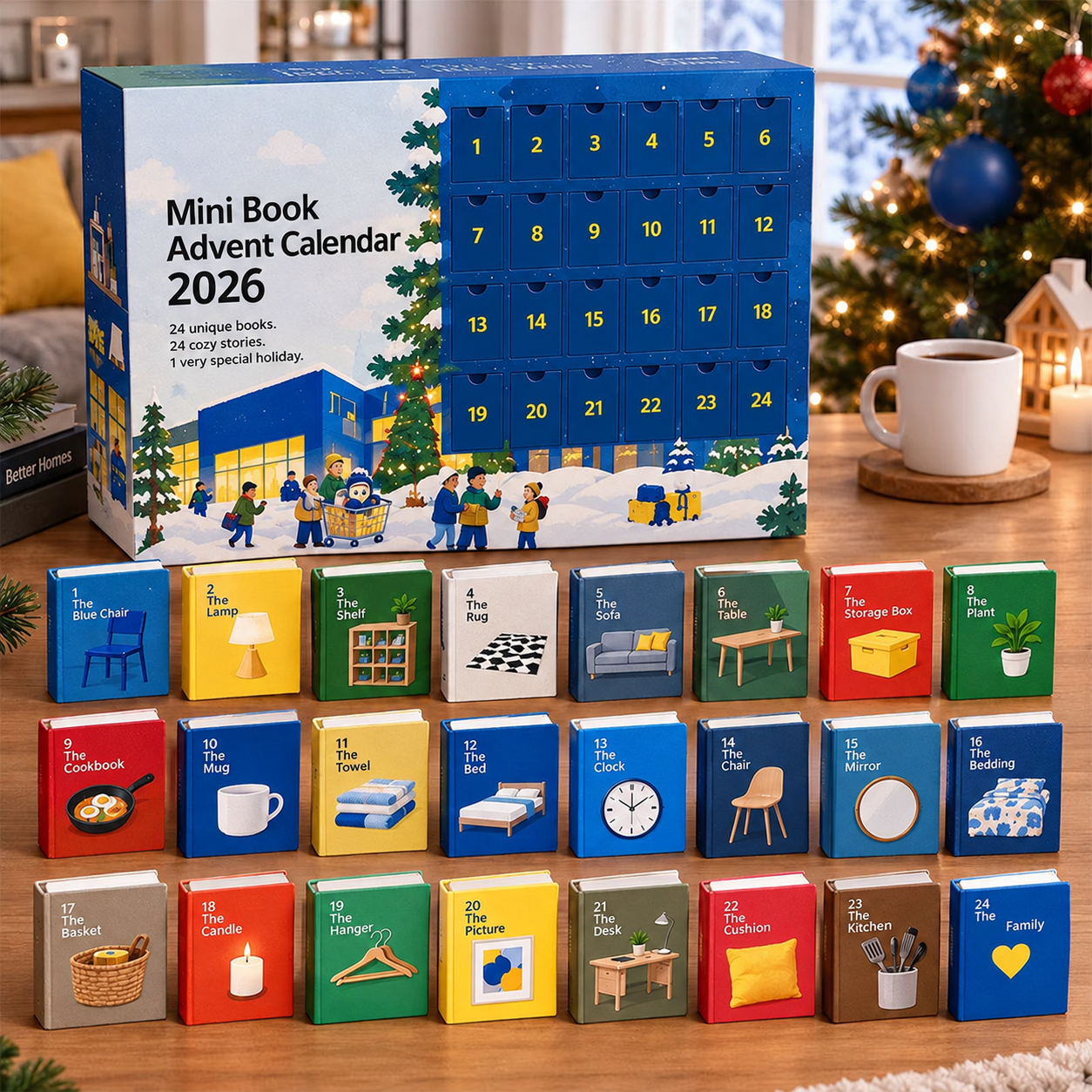 Mini Book & Home Design Advent Calendar 2026 product view 1