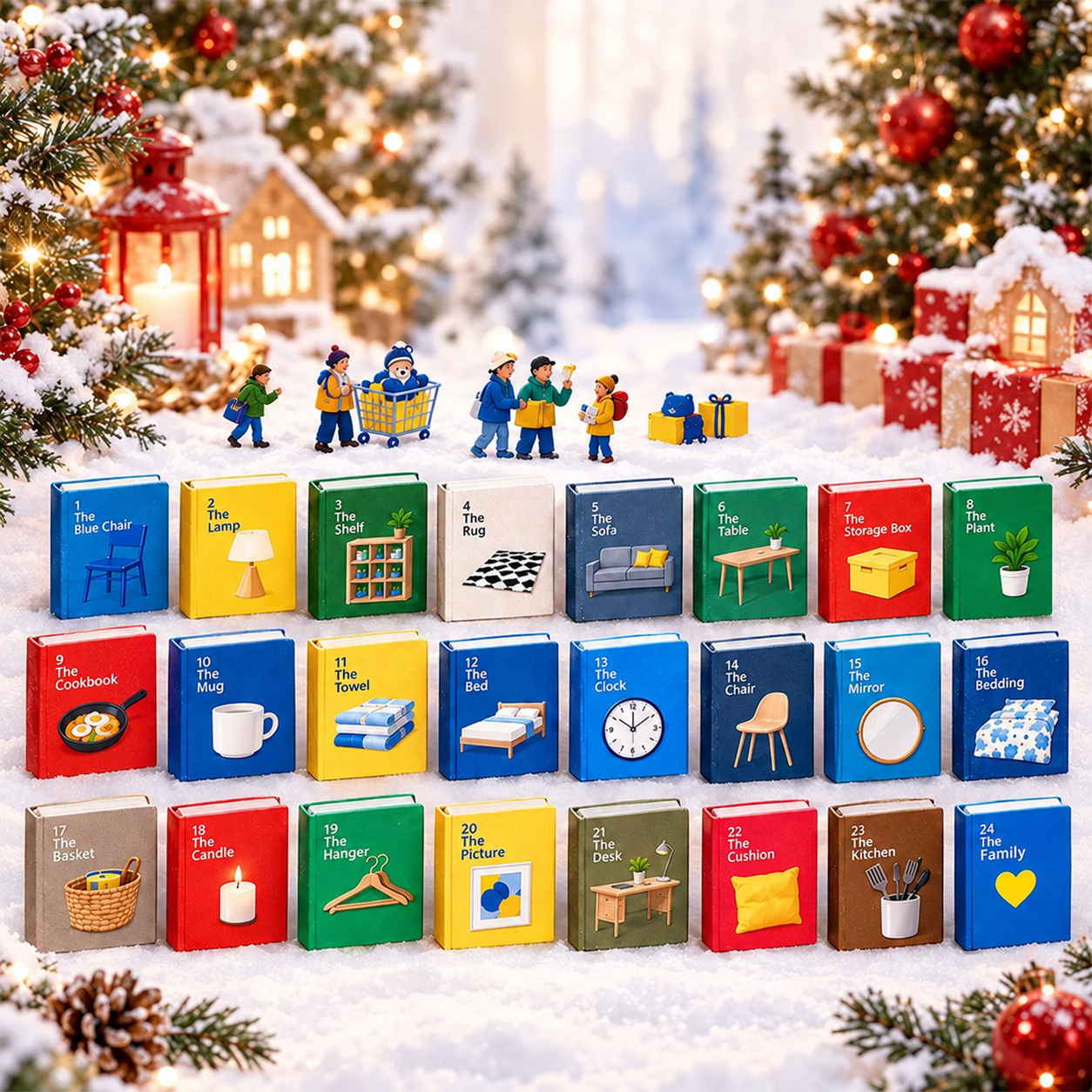 Mini Book & Home Design Advent Calendar 2026 product view 4