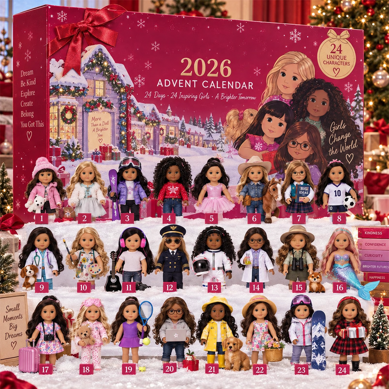 Mini Doll Collector Advent Calendar 2026 product view 1