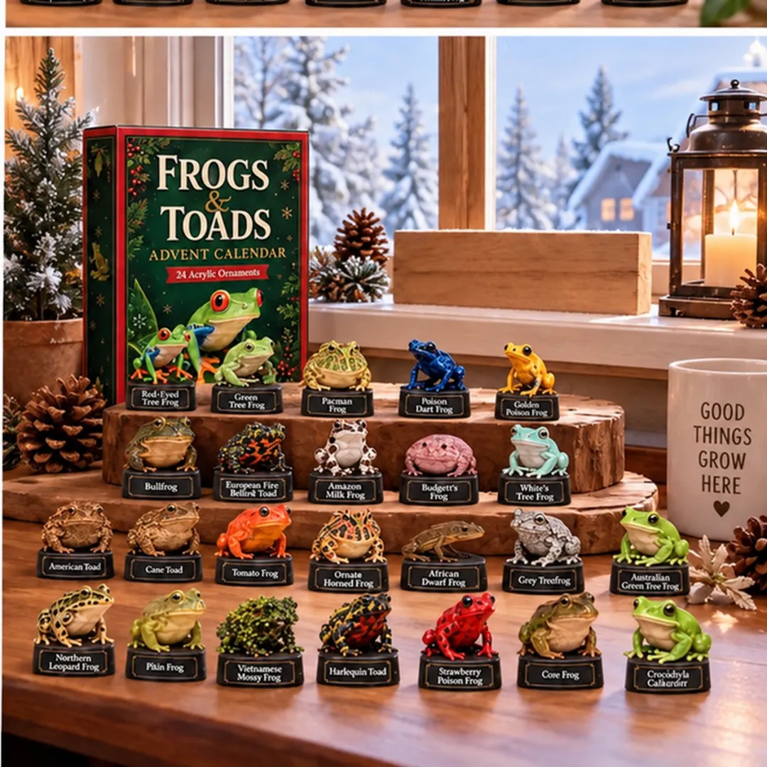 🎄 Christmas Early Bird – 50% OFF 24-Day Nature Advent Calendar 🐦🐸