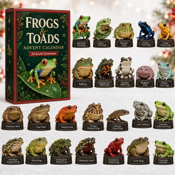 Frogs & Toads 24-Day Advent Calendar view 4