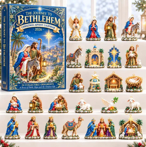 Journey to Bethlehem Ornament Advent Calendar 2026 view 4