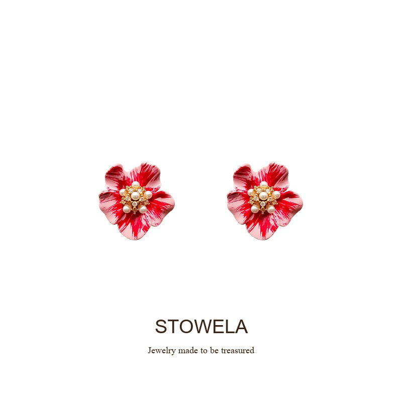 Seren Floral Clip-On Earrings product image 8