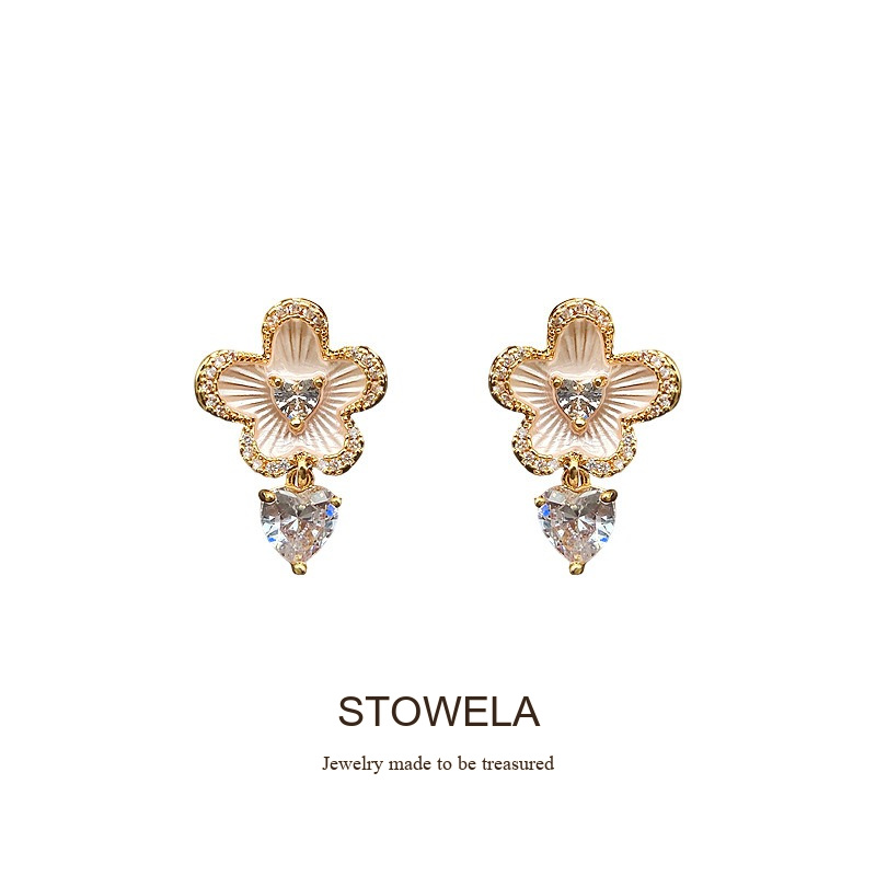 Vesper Floral Clip-On Earrings product image 7