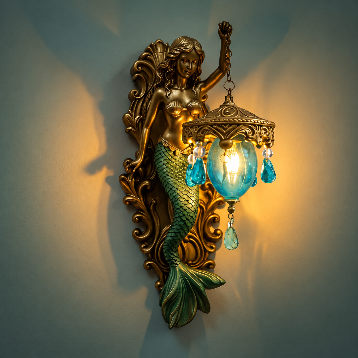 🧚 50% OFF – Enchanted Fairy Wall Light – Garden-Inspired Magical Décor ✨