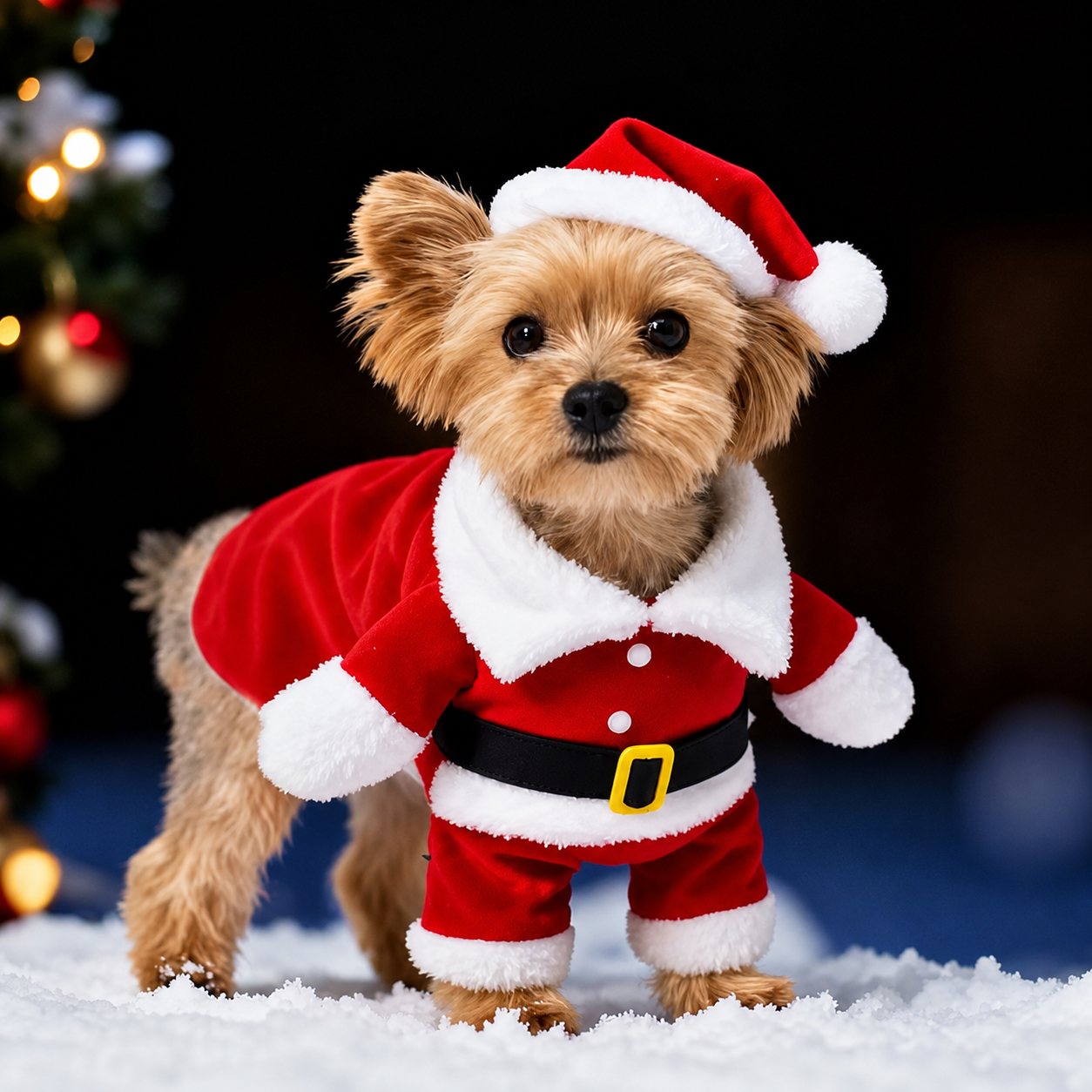 🎄 60% OFF Early Bird – Santa & Snowman Dog Christmas Costume 🐶