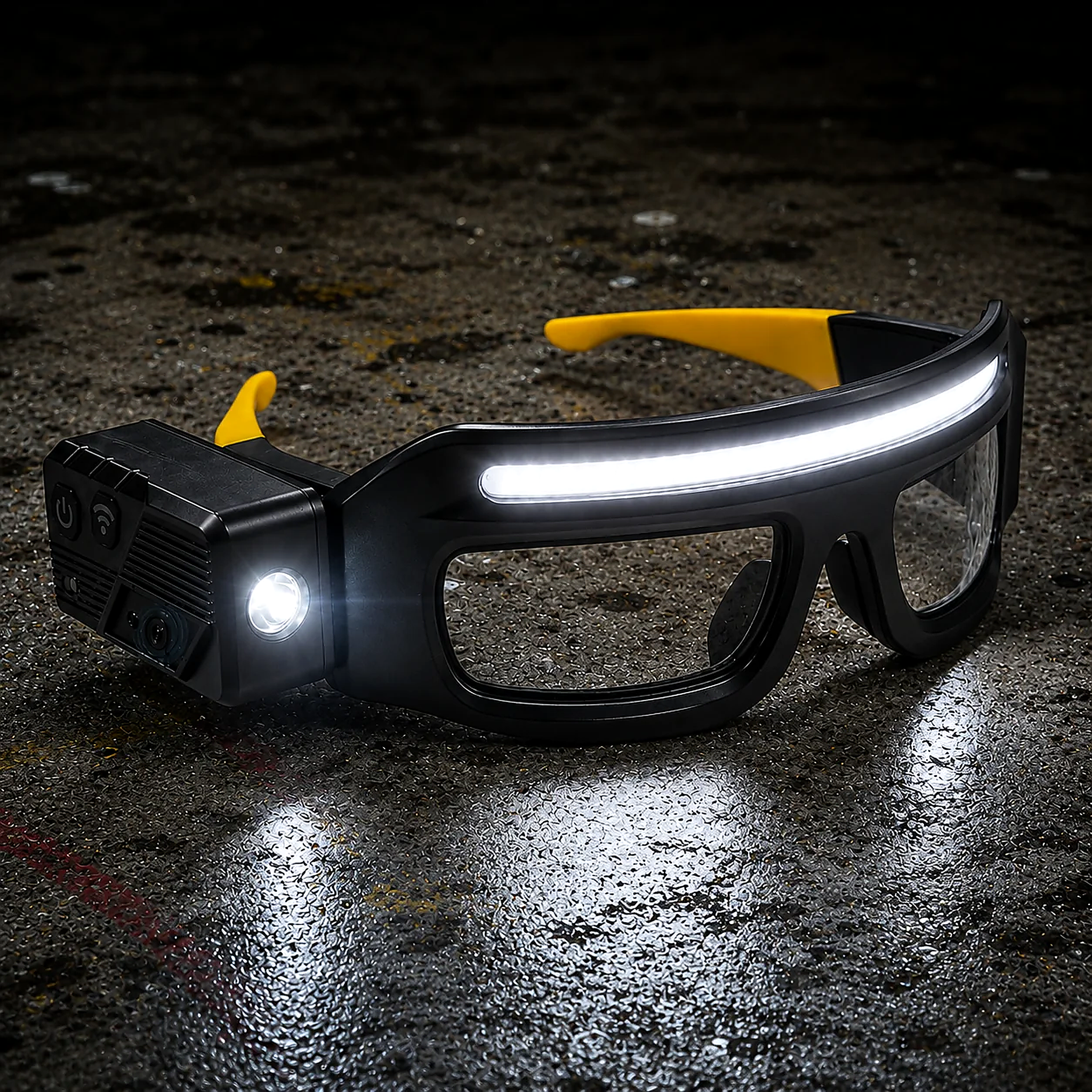 💡 50% OFF – Hands-Free LED Work Light Glasses with Motion Sensor 🔧