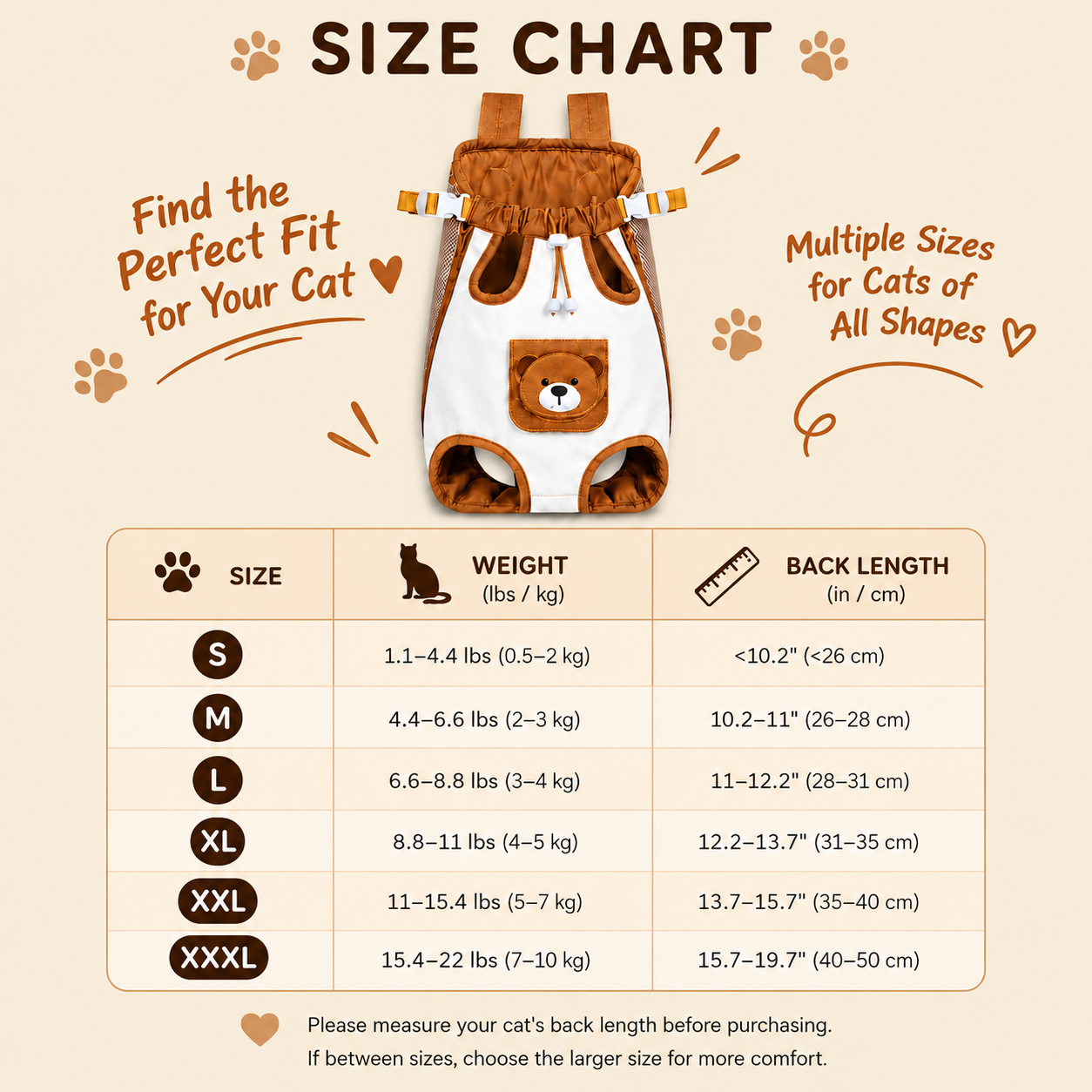 🐱 50% OFF – Hands-Free Breathable Cat Carrier Backpack 🎒