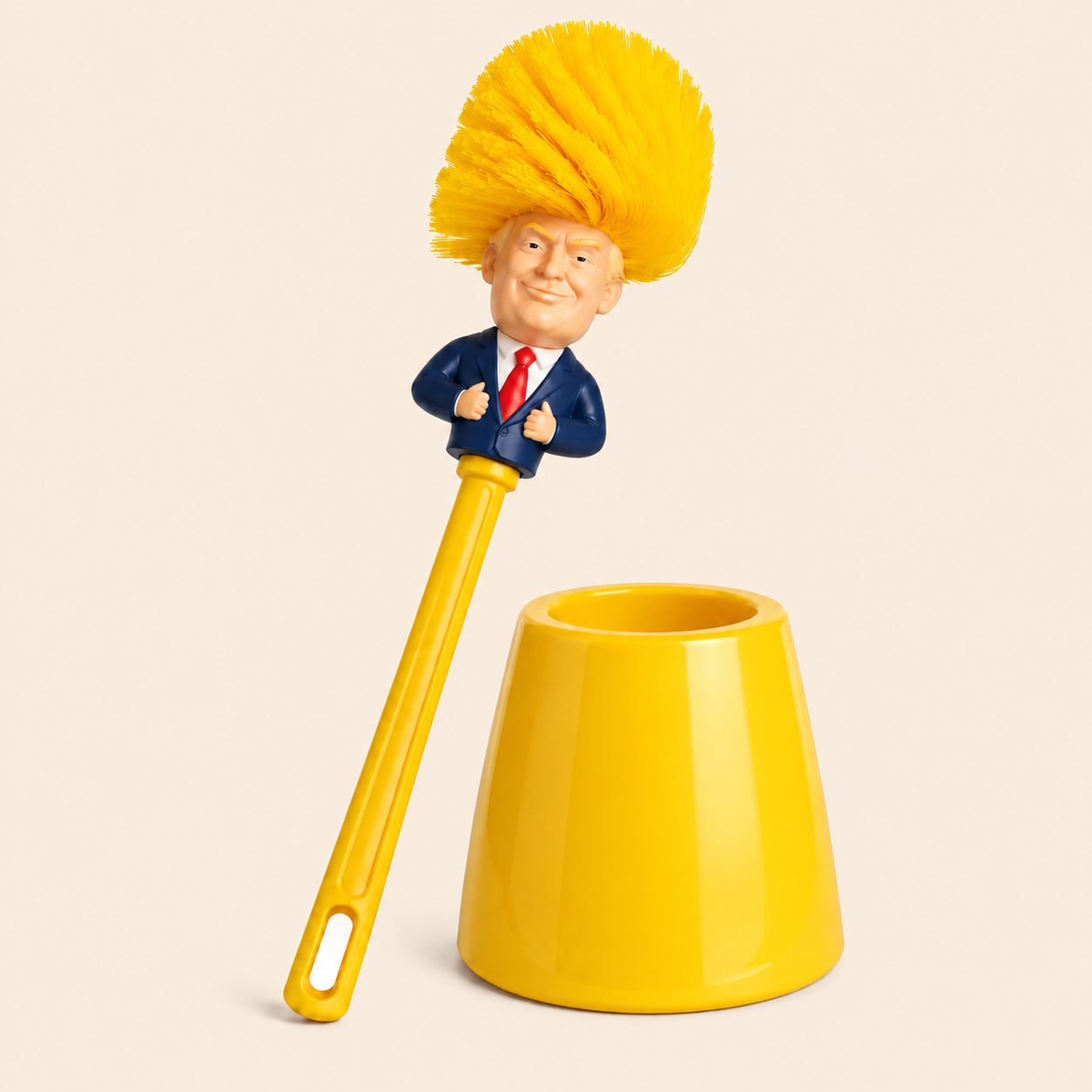 🚽 50% OFF – Trump Toilet Brush | The Hilarious Gag Gift That Actually Cleans 😂