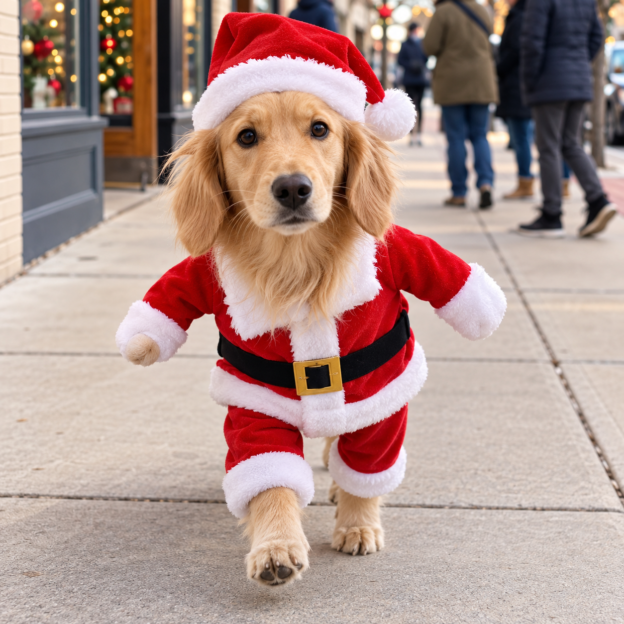 🎄 60% OFF Early Bird – Santa & Snowman Dog Christmas Costume 🐶