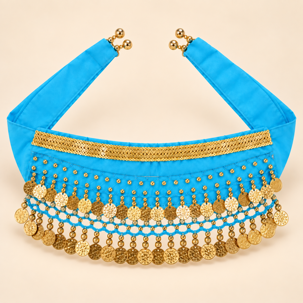 🔥 60% OFF – Jingle Belly Dance Skirt for Dogs 🐶✨