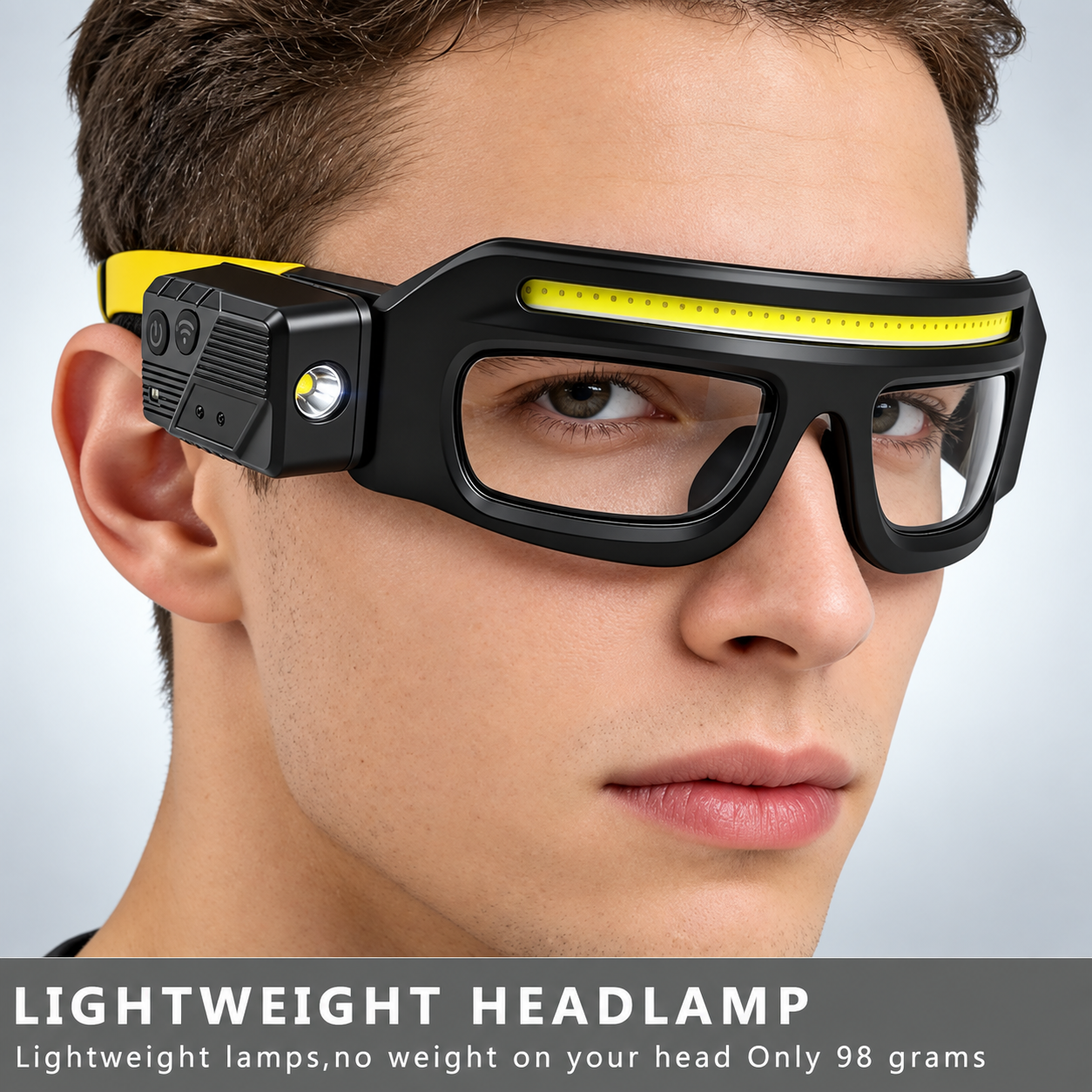 💡 50% OFF – Hands-Free LED Work Light Glasses with Motion Sensor 🔧