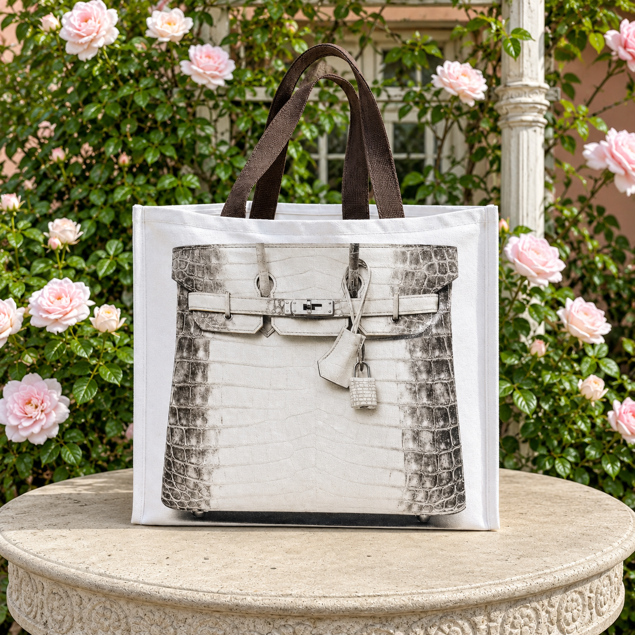 🔥 60% OFF – Fun Printed Tote Bag 👜 | Oversized & Easy-Clean