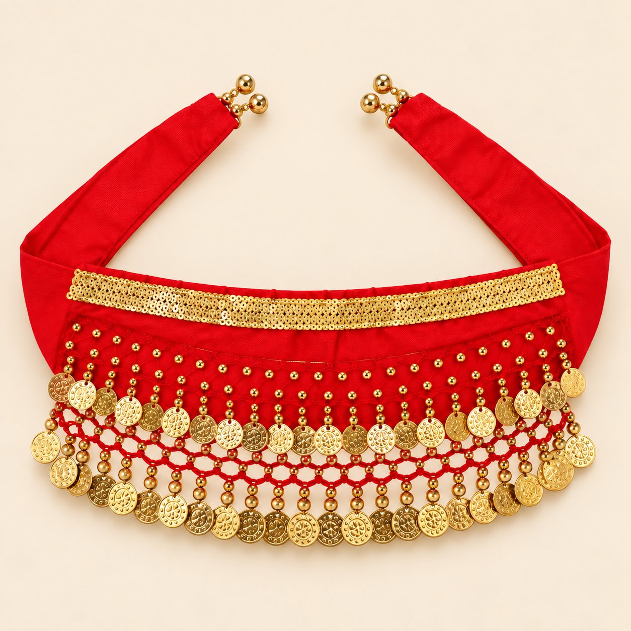 🔥 60% OFF – Jingle Belly Dance Skirt for Dogs 🐶✨