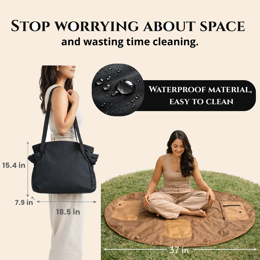 🔥 60% OFF – 2-in-1 Lay-Flat Large Capacity Tote Bag – Pack Everything in Seconds 👜