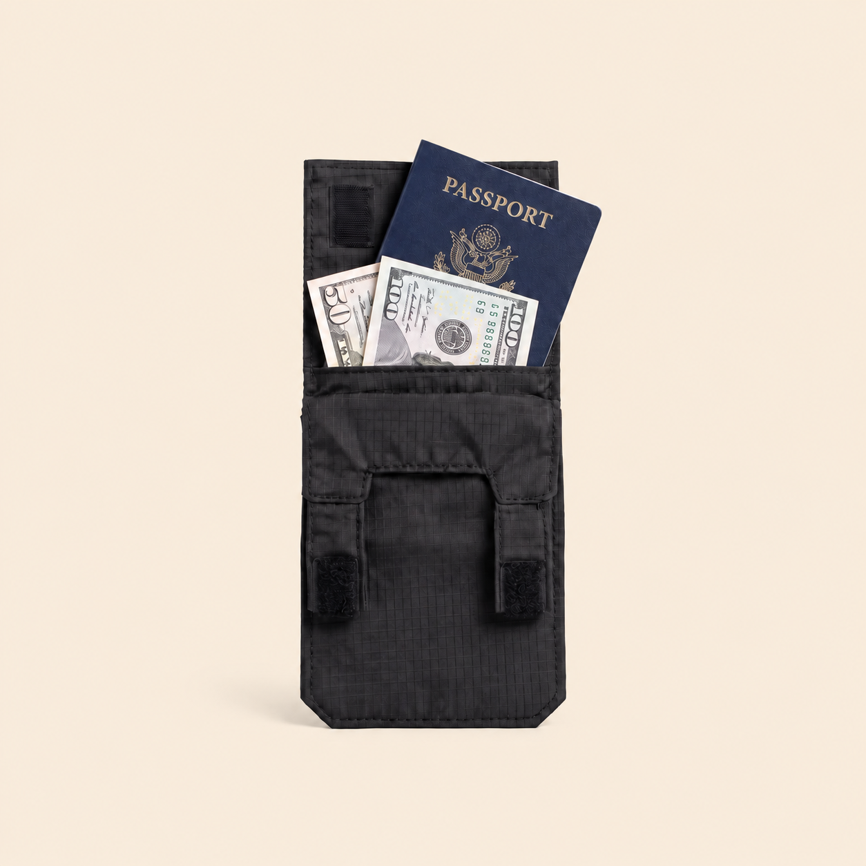 🛡️ 50% OFF – Hidden Travel Wallet with RFID Blocking | Slim & Discreet Security Pouch