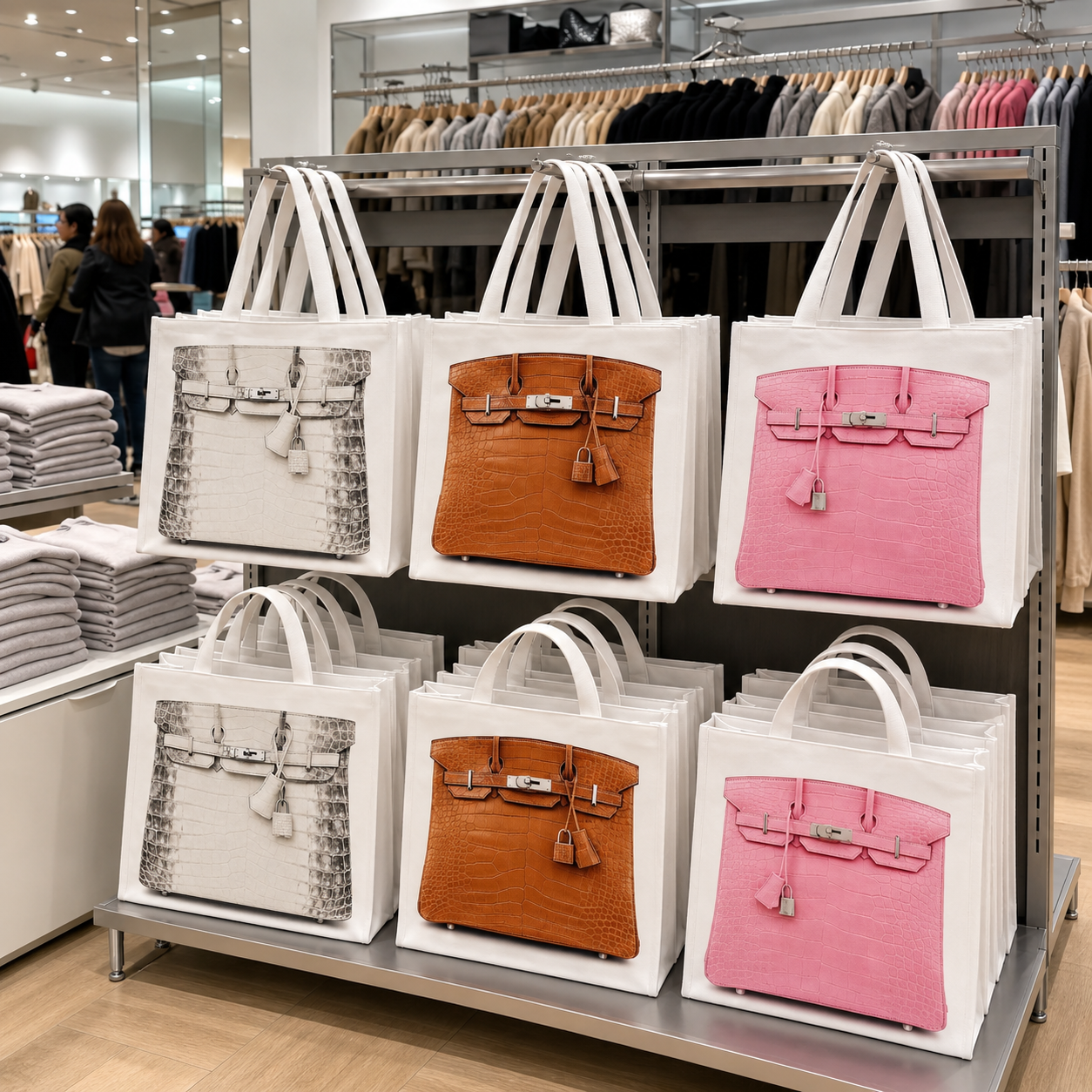 🔥 60% OFF – Fun Printed Tote Bag 👜 | Oversized & Easy-Clean