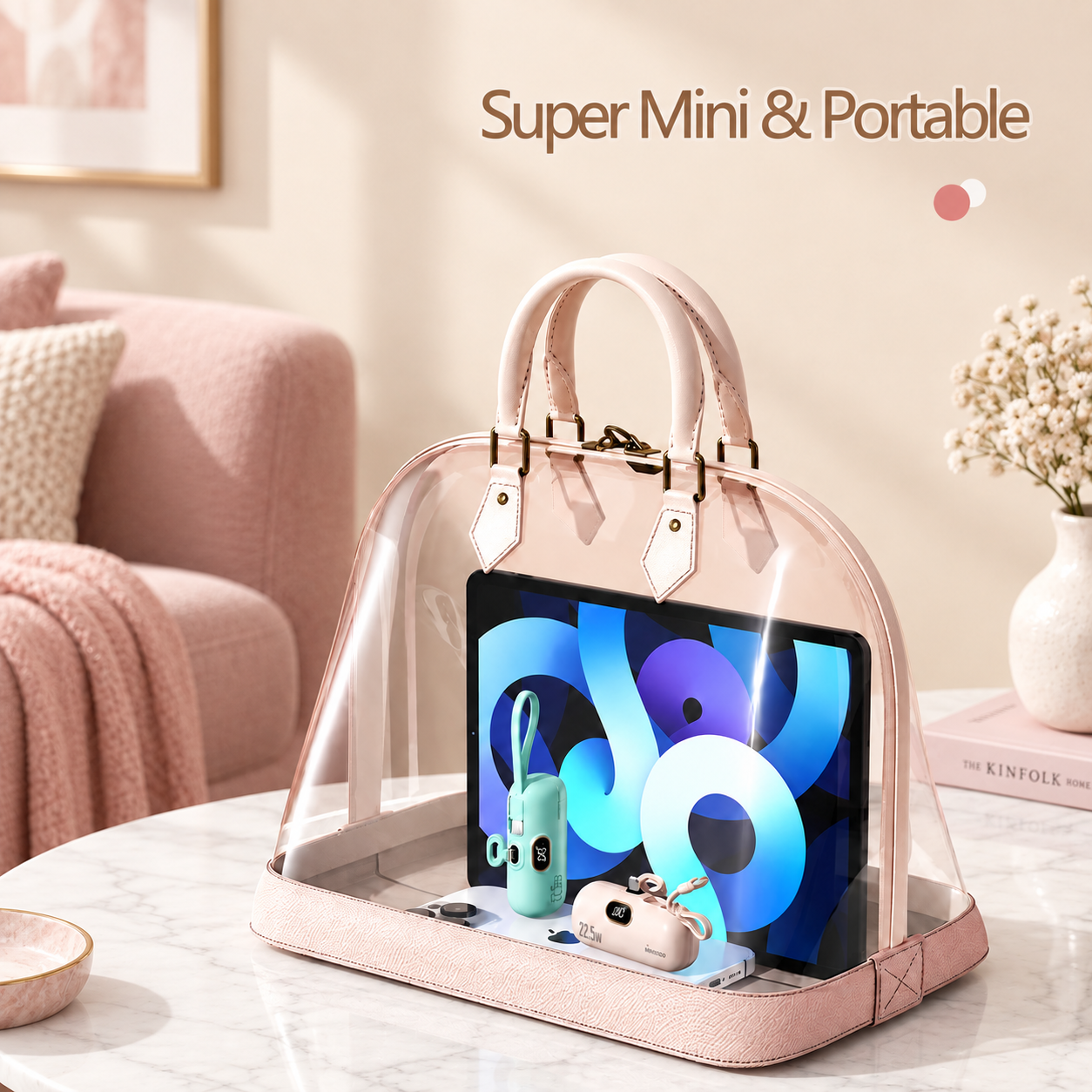 ⚡ 60% OFF – 2-in-1 Mini 22.5W Fast-Charging Power Bank 🔋
