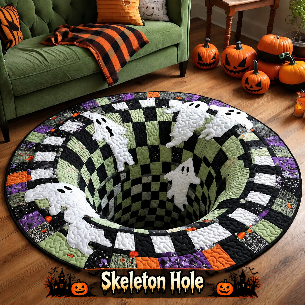 🎃 Last 3 Days – 60% OFF Halloween 3D Illusion Rugs 👻