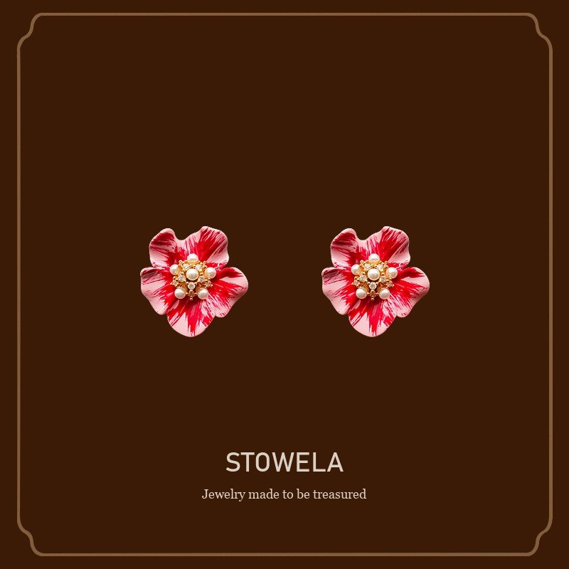 Seren Floral Clip-On Earrings product image 1