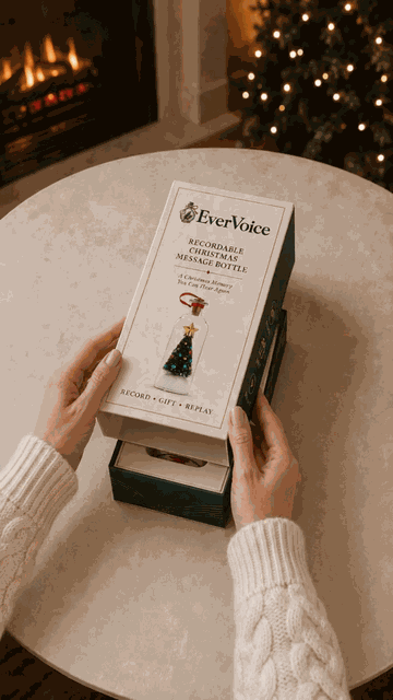 Record and replay Christmas message bottle