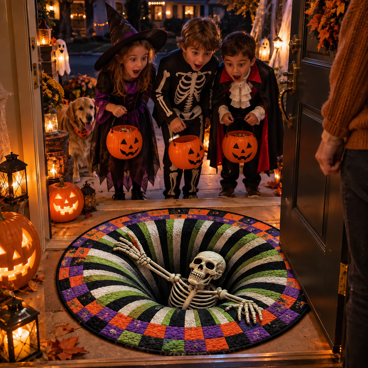 🎃 Last 3 Days – 60% OFF Halloween 3D Illusion Rugs 👻
