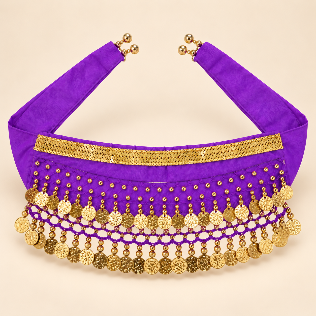 🔥 60% OFF – Jingle Belly Dance Skirt for Dogs 🐶✨