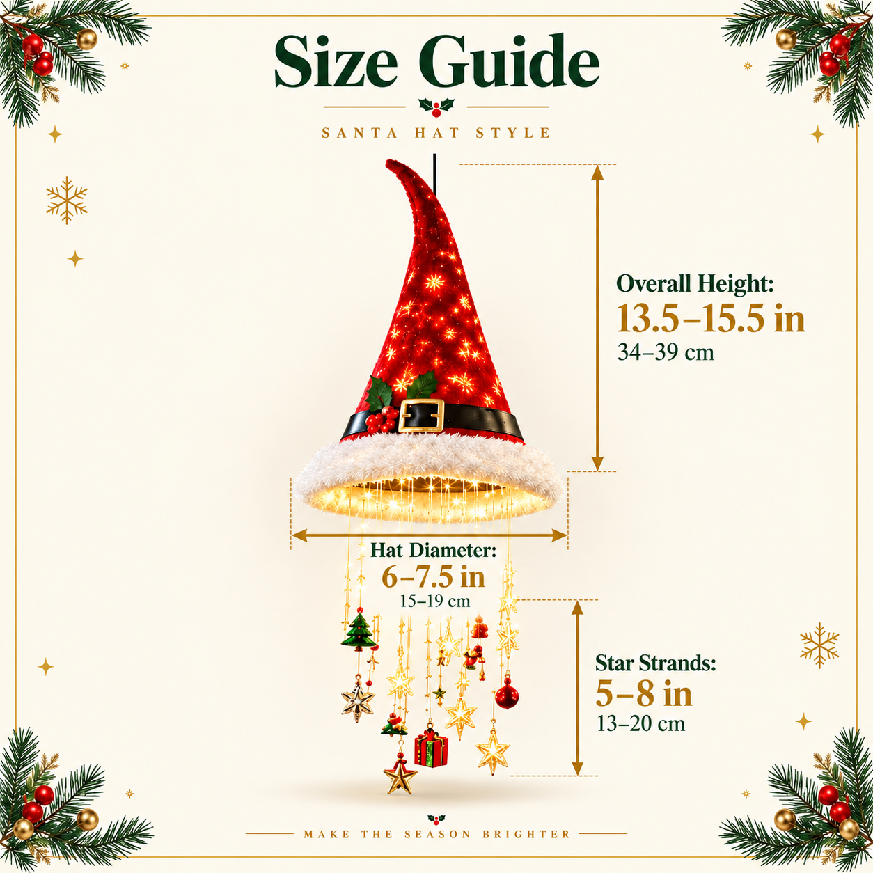 🎄 Early Bird 60% OFF – Magical Christmas Hanging Lights ✨