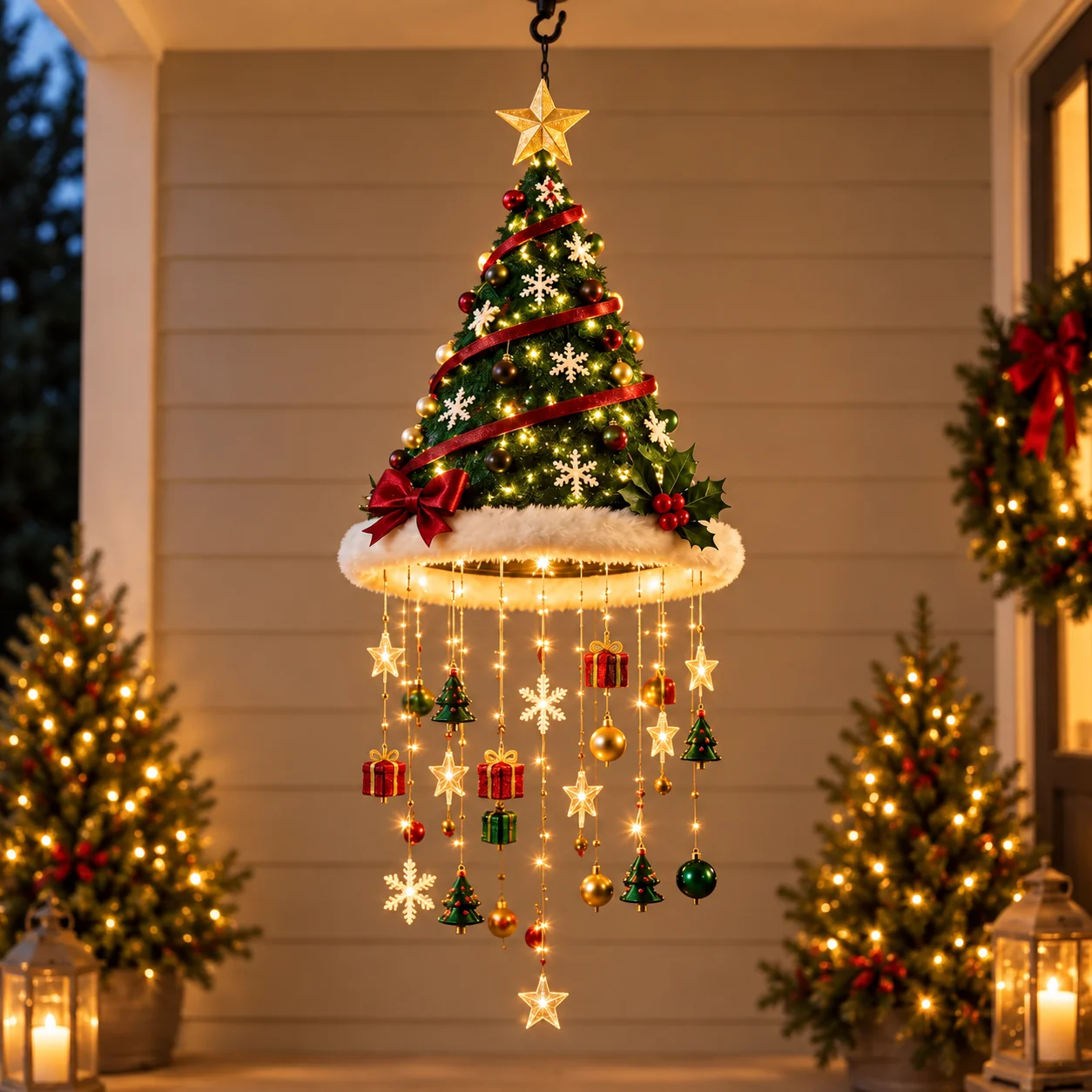 🎄 Early Bird 60% OFF – Magical Christmas Hanging Lights ✨