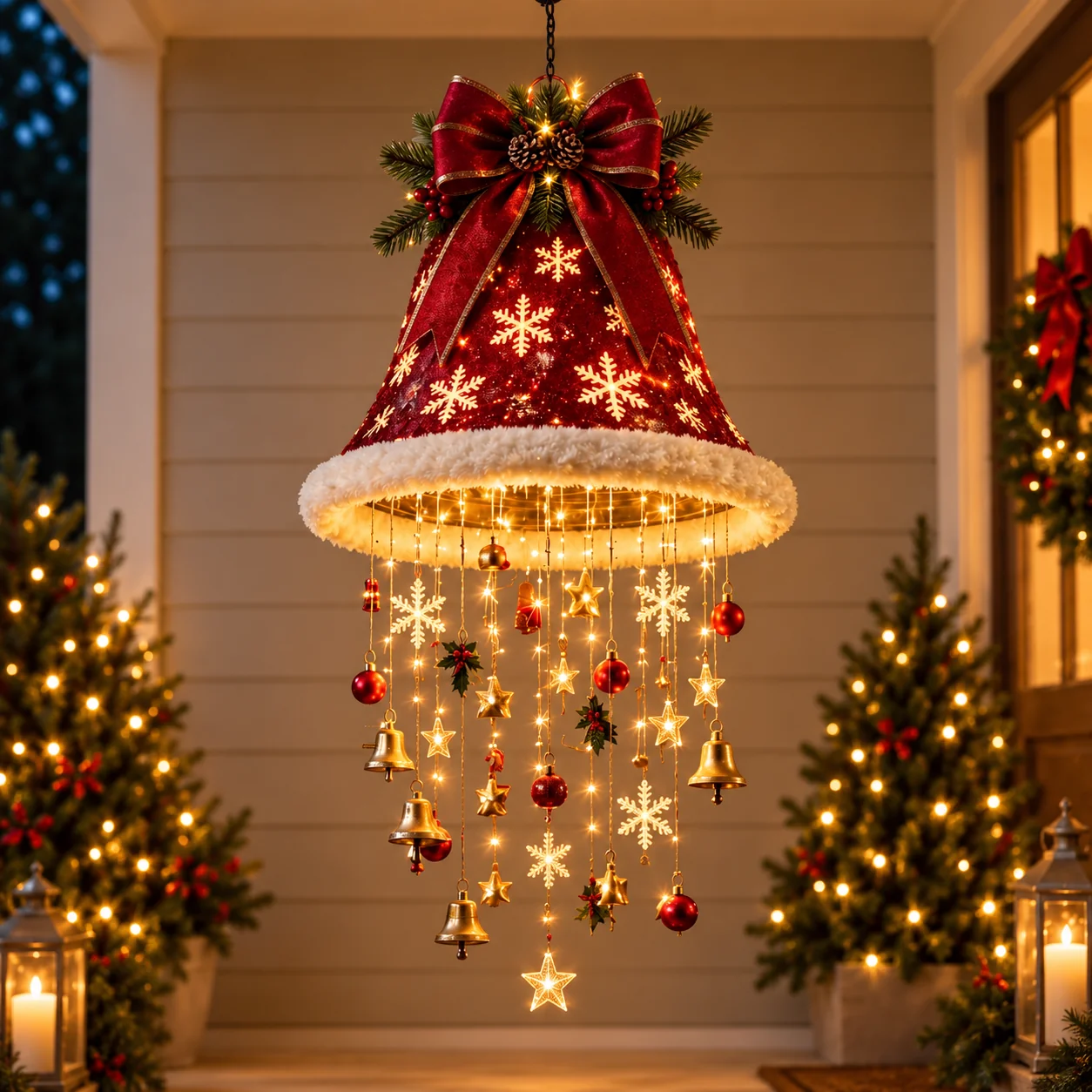 🎄 Early Bird 60% OFF – Magical Christmas Hanging Lights ✨