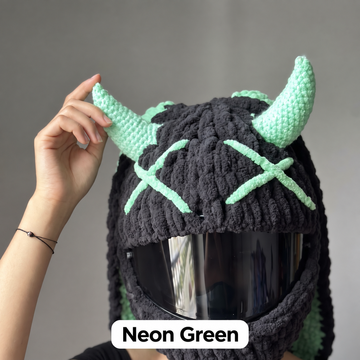 Neon Green helmet cover