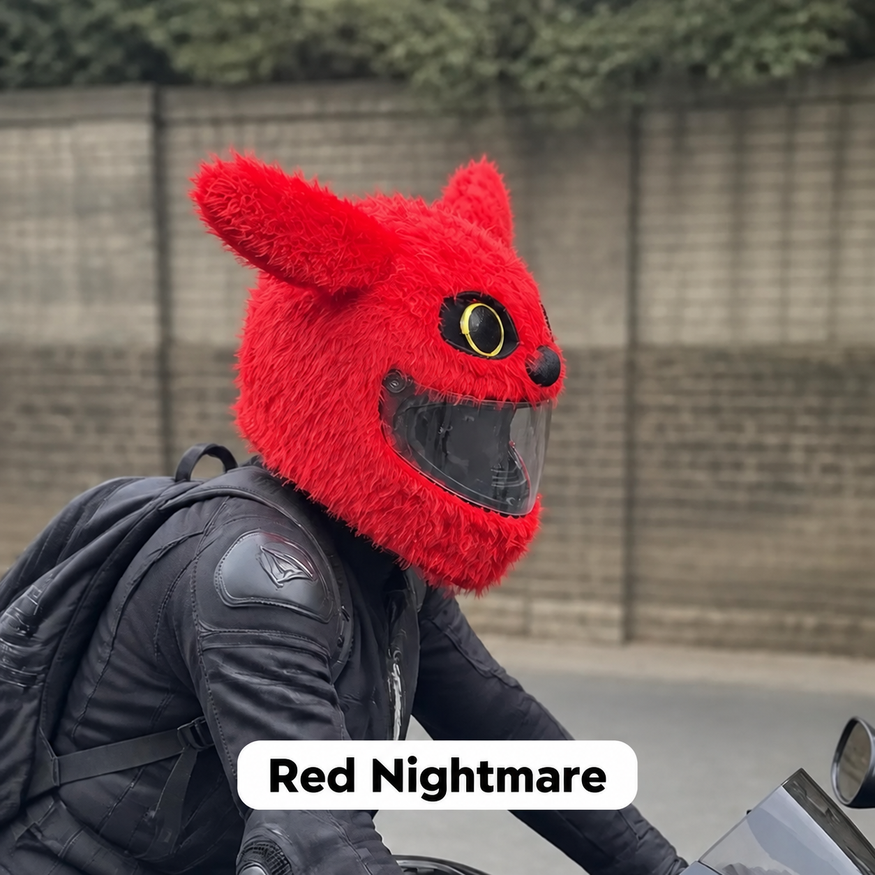 Red Nightmare helmet cover