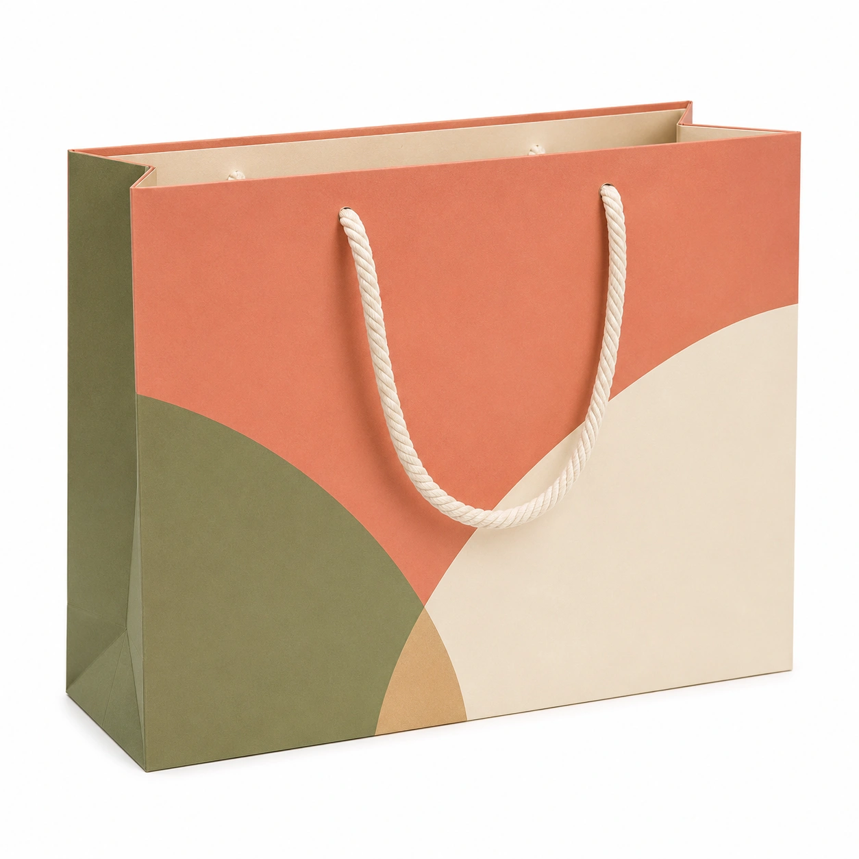 Bolsa de Papel Multicolor para Regalo con Asas de Cuerda-furnilumea