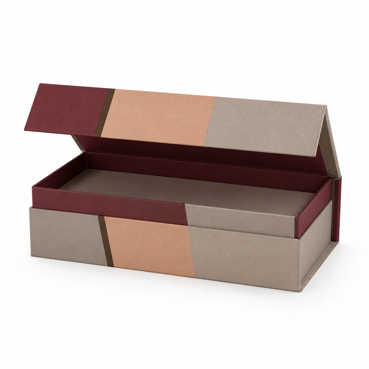 Caja de Almacenamiento Rectangular Multicolor con Tapa Abatible-furnilumea