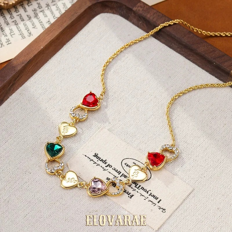 Estelle Bloom Heart Crystal Pendant Necklace product image 1