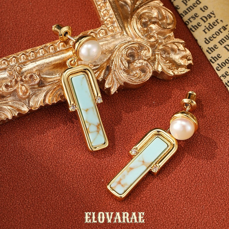 Rosalie Bloom Pearl Drop Earrings product image 1