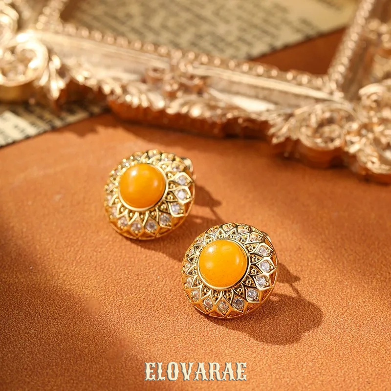 Elara Muse Sculptural Drop Earrings product image 1