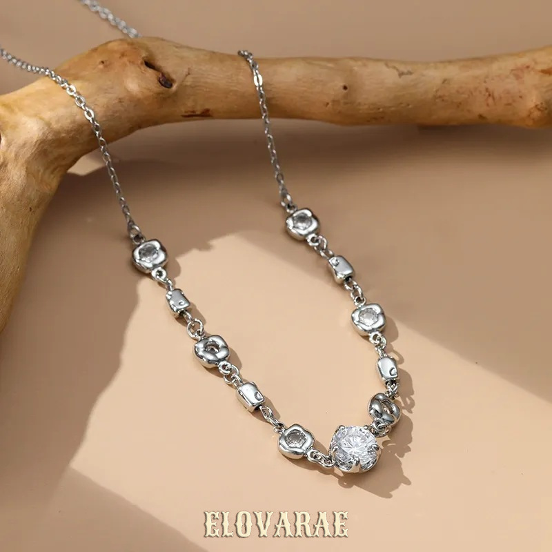Ophelia Halo Crystal Pendant Necklace product image 1