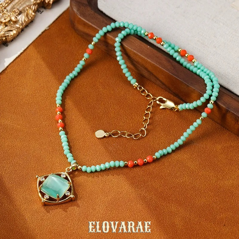 Seraphine Lustre Cat-Eye Pendant Necklace product image 1