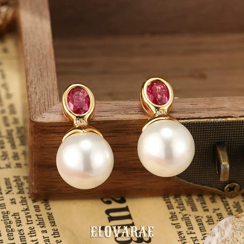 Rosalie Reverie Pearl Stud Earrings product image 1