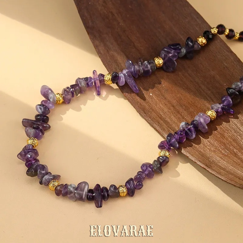Celeste Gleam Amethyst-Tone Crystal Pendant Necklace product image 1